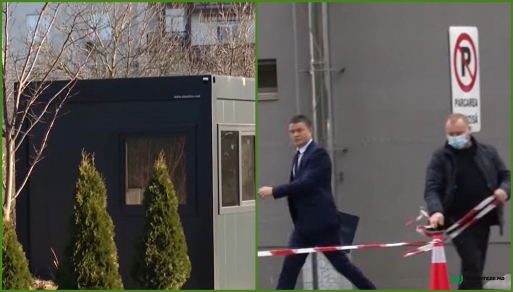 Pe lângă bodyguard, și locuința lui Dumitru Robu este păzită. Lângă imobil, a fost instalată o cabină de pază de la SPPS